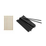 Biodegradable Paper Flexible Straws Wrapped 1x500 26012I