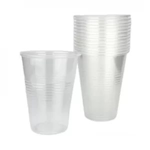 Clear Plastic Cups 500ml 1X50 26003A