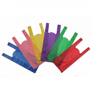 Plastic Bags With Handles x100pcs A1 25011