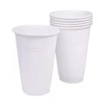 Plastic Cups For Water White 200ml 1x100 26001