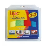 Unic Microfiber Cloths for surfaces 2+2 38x38cm 23016A